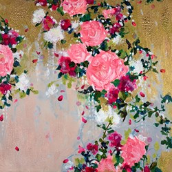 Pure Delight by Amylee Paris - Original Painting on Stretched Canvas sized 32x32 inches. Available from Whitewall Galleries